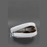 Белая женская кожаная сумка-рюкзак круглой формы BlankNote Maxi 78857 - 6