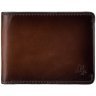 Мужское кожаное портмоне коричневого цвета для купюр и карт Visconti Vespa 69257 - 1