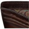 Мужское кожаное портмоне коричневого цвета для купюр и карт Visconti Vespa 69257 - 2