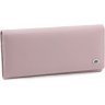Великий горизонтальний жіночий гаманець темно-рожевого кольору з натуральної шкіри ST Leather (14046) - 1