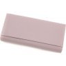 Великий горизонтальний жіночий гаманець темно-рожевого кольору з натуральної шкіри ST Leather (14046) - 4
