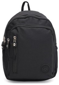 Стильний жіночий рюкзак із якісного текстилю чорного кольору Monsen 89357