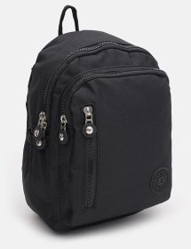 Стильний жіночий рюкзак із якісного текстилю чорного кольору Monsen 89357