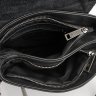 Мужская сумка на плечо из натуральной кожи черного цвета на два отделения TARWA (21707) - 2