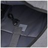 Сірий чоловічий рюкзак із поліестеру на два відділення на блискавках Monsen 71958 - 6