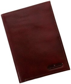 Мужское портмоне картхолдер Newport коричневого цвета Vip Collection 102558