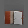 Светло-коричневый кожаный блокнот с датированным блоком (Софт-бук) - BlankNote (42658) - 3