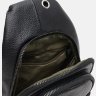 Чоловічий шкіряний слінг-рюкзак класичного дизайну з лямкою через плече Borsa Leather (22094) - 5