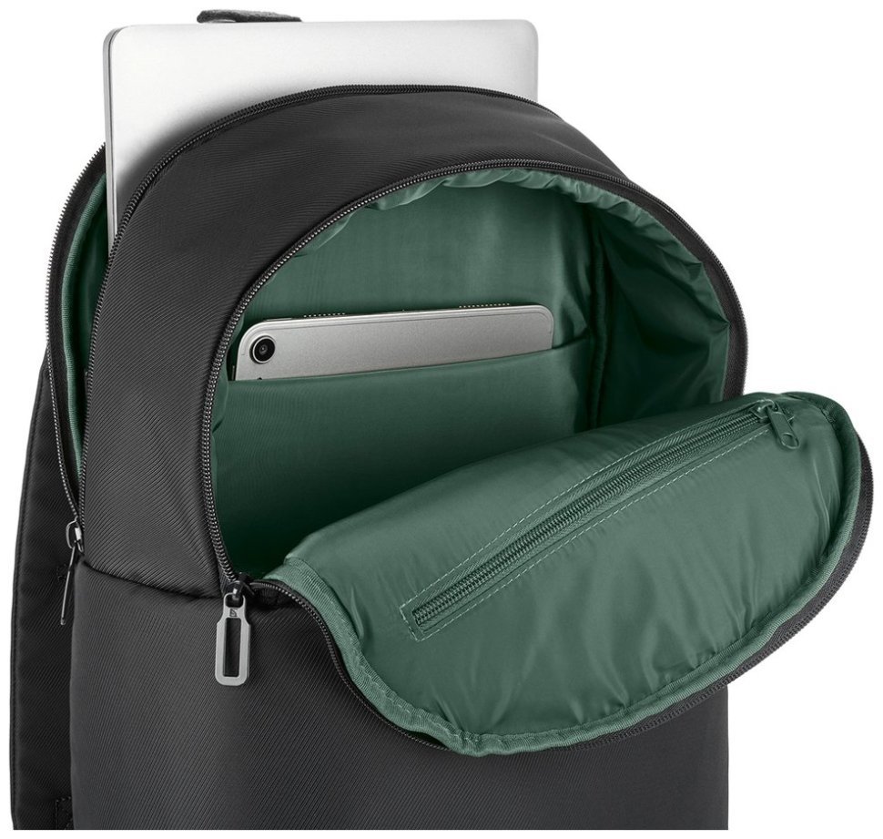 Вместительный рюкзак для ноутбука на 2 отделения из качественного нейлона Tucano Fine 16" чорний 103658 modnotak фото №9