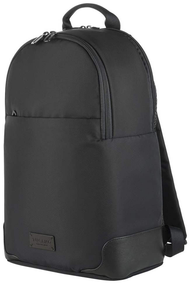 Вместительный рюкзак для ноутбука на 2 отделения из качественного нейлона Tucano Fine 16" чорний 103658 modnotak фото №11