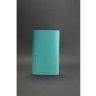 Женский кожаный блокнот (Софт-бук) бирюзового цвета BlankNote (13658) - 4