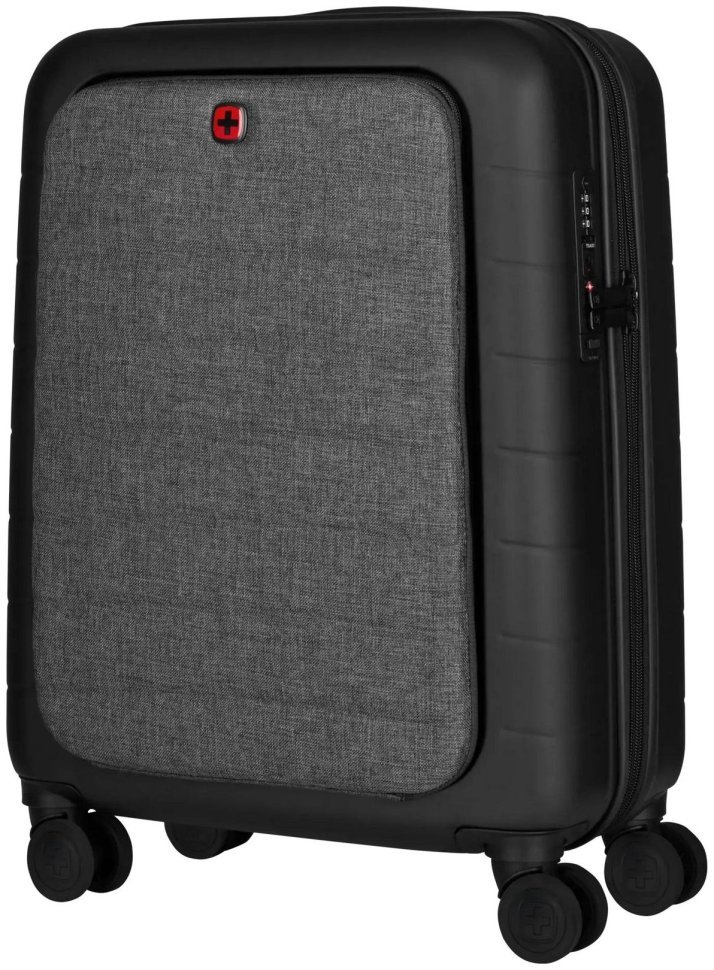 Валіза Wenger, Syntry, полікарбонат/поліестер, мала з відс для н/б 14", 4 колеса, чорна modnotak фото №11