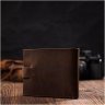 Вінтажний чоловічий гаманець з натуральної шкіри коричневого кольору Tony Bellucci (2422041) - 8