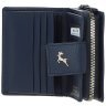 Классическое женское портмоне с RFID защитой из фактурной кожи Ashwood 94458 синего цвета фото №2 Классическое женское портмоне с RFID защитой из фактурной кожи Ashwood 94458 синего цвета modnotak фото - 2