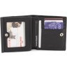 Женский компактный кошелек с фиксацией на кнопку ST Leather (17720) - 2