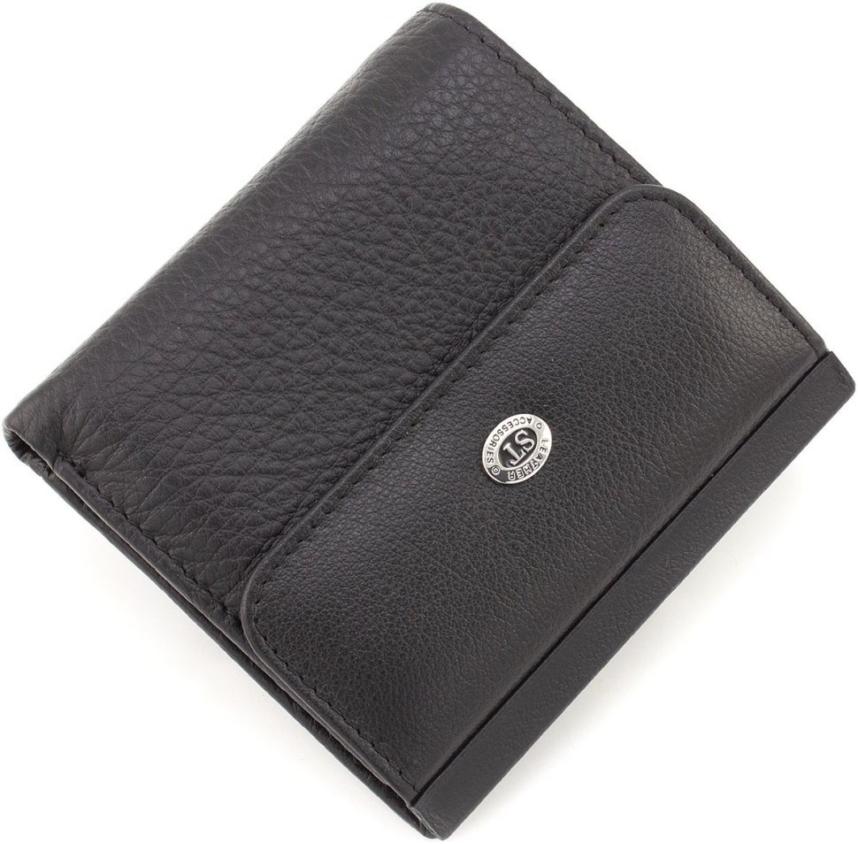 Жіночий компактний гаманець з фіксацією на кнопку ST Leather (17720)