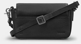 Женская кожаная сумочка кроссбоди черного цвета Yoshi YB260 Palmer 94958 (Великобритания)