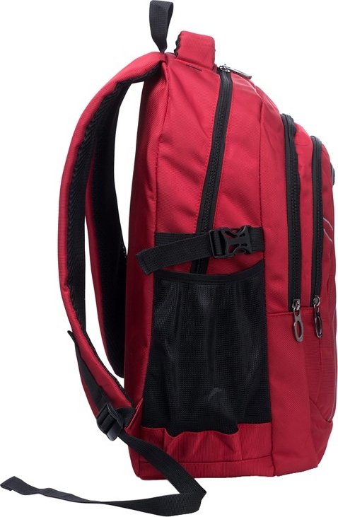 Красный прочный текстильный рюкзак с отделом под ноутбук Wings (21474)