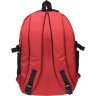 Красный прочный текстильный рюкзак с отделом под ноутбук Wings (21474) - 3