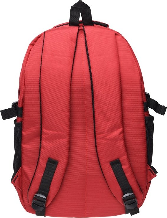 Червоний міцний текстильний рюкзак з відділом під ноутбук Wings (21474)