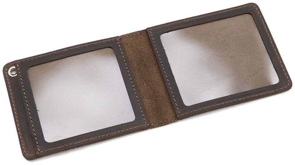 Обложка на разрешение на оружие Leather Collection 97758 коричневый цвет modnotak фото №7