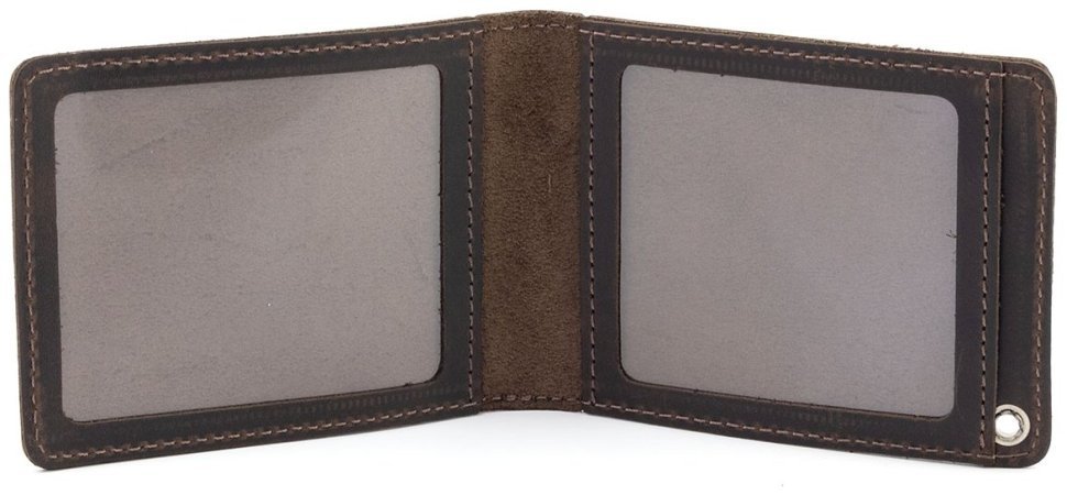 Обложка на разрешение на оружие Leather Collection 97758 коричневый цвет modnotak фото №2