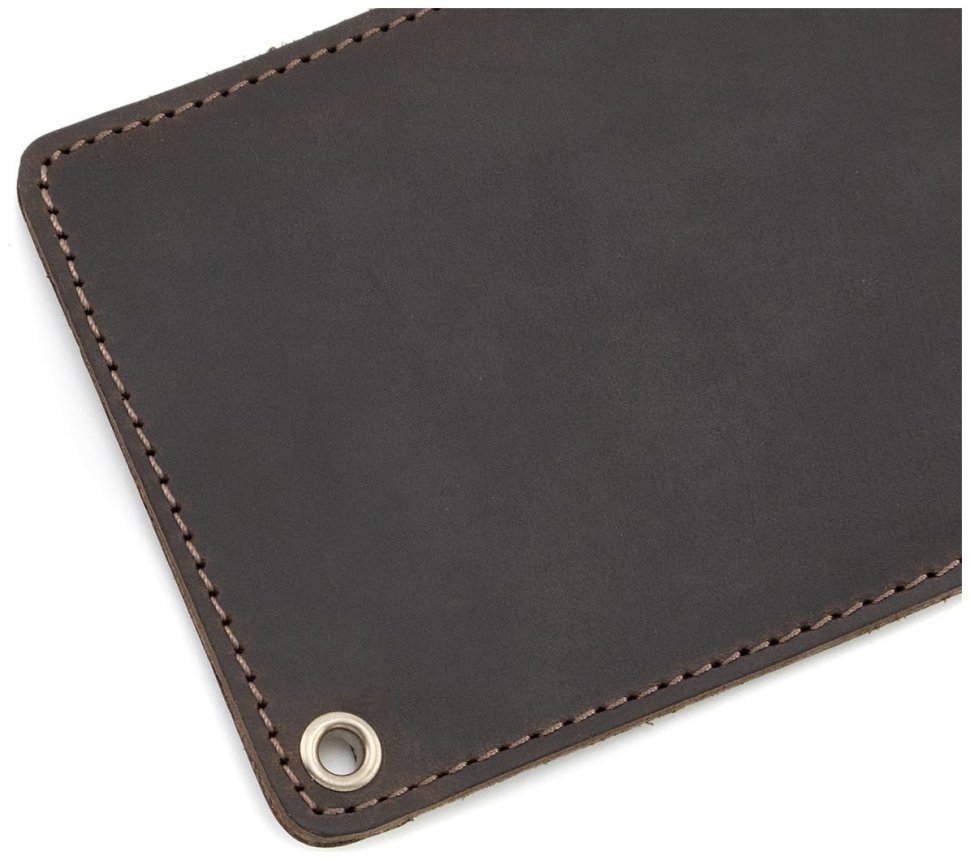 Обложка на разрешение на оружие Leather Collection 97758 коричневый цвет modnotak фото №5