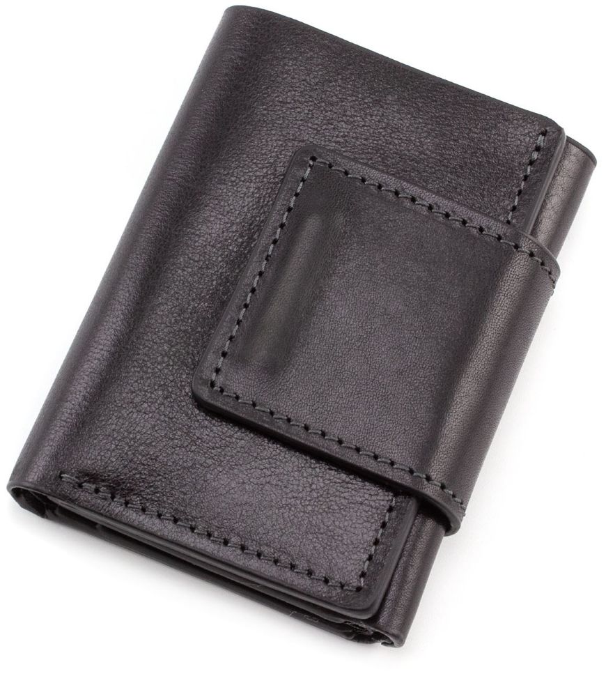 Маленький шкіряний гаманець ручної роботи Grande Pelle (13007)