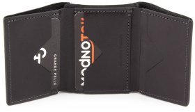 Маленький шкіряний гаманець ручної роботи Grande Pelle (13007)