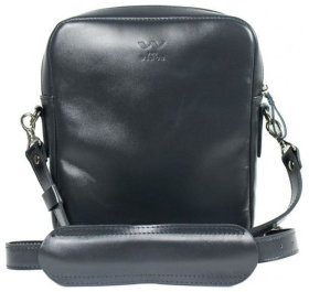 Мужская плечевая сумка-планшет из гладкой сумки темно-синего цвета BlankNote Challenger S 78958