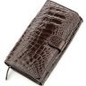 Чоловічий гаманець-клатч на магніті зі шкіри крокодила CROCODILE LEATHER (024-18589) - 1