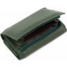 УЦІНКА! Багатофункціональний жіночий шкіряний гаманець зеленого кольору ST Leather (15608) - 4