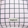 Сумка спортивная, для обуви из плотного текстиля белого цвета Bagland 111259 modnotak фото - 4