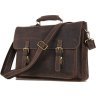Универсальный мужской портфель с отделением для ноутбука VINTAGE STYLE (14246) - 1