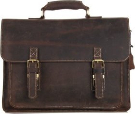 Универсальный мужской портфель с отделением для ноутбука VINTAGE STYLE (14246)