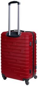 Чемодан на 60 литров Costa Brava из ABS-пластика Vip Collection 102459 (бордо)