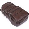 Сумка - рюкзак мужская через одно плечо коричневого цвета VINTAGE STYLE (14986) - 5