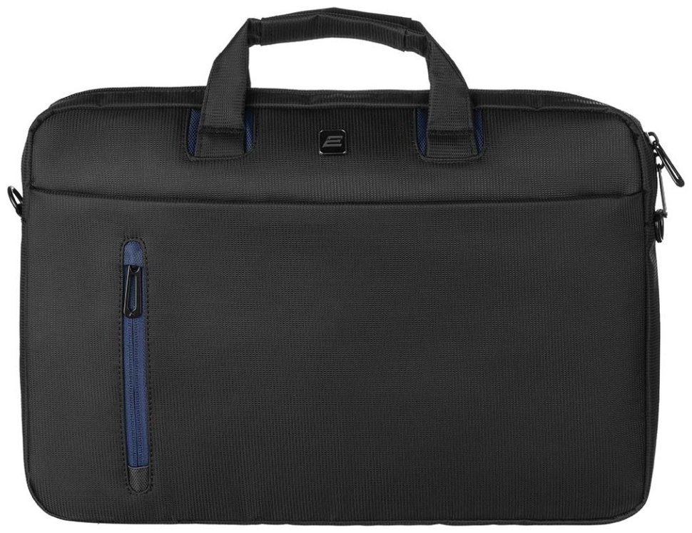 Черная сумка на повседнев из нейлона с отделением для ноутбука до 17" 2E Base Park 103459 modnotak фото №3