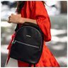 Мини-рюкзак черного цвета из зернистой кожи высокого качества BlankNote Kylie (12838) - 11