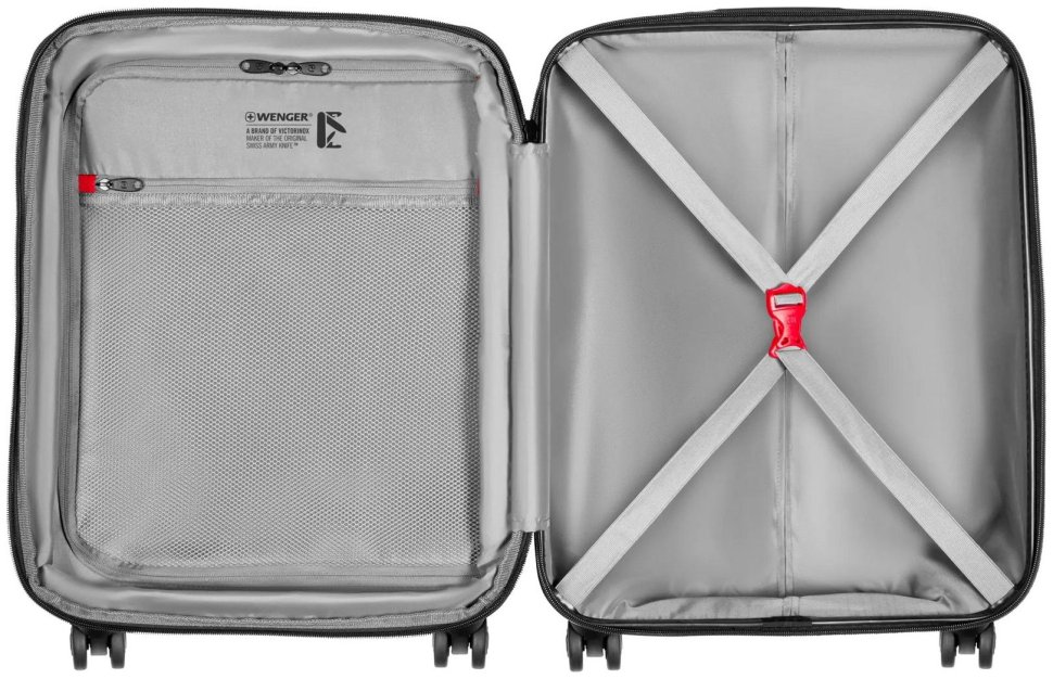 Валіза Wenger, Prymo, мала, пластик, 4 колеса, чорна modnotak фото №11