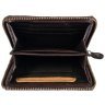 Компактный женский кошелёк из плетёной кожи коричневого цвета Ashwood D80 94059 (Великобритания) фото №4 Компактный женский кошелёк из плетёной кожи коричневого цвета Ashwood D80 94059 (Великобритания) modnotak фото - 4