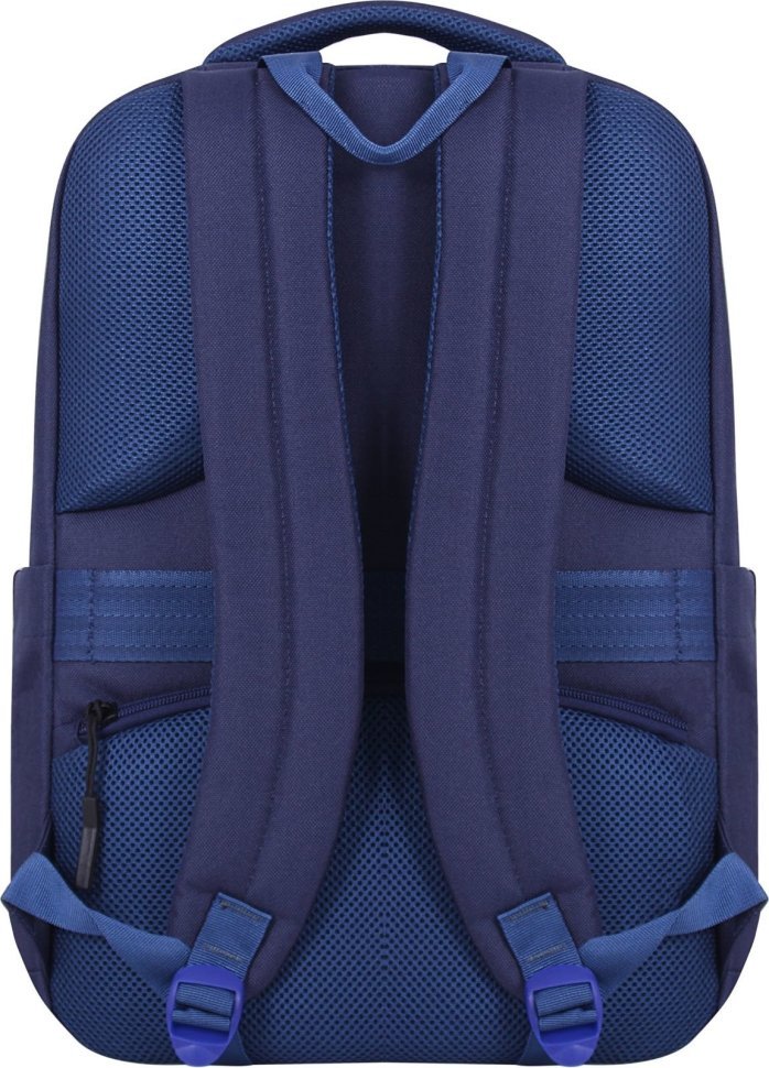 Темно-синій чоловічий рюкзак з текстилю під ноутбук Bagland (54159)