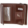 Коричневый женский кошелек из фактурной кожи с RFID защитой Ashwood 94459 фото №2 Коричневый женский кошелек из фактурной кожи с RFID защитой Ashwood 94459 modnotak фото - 2
