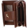 Коричневый женский кошелек из фактурной кожи с RFID защитой Ashwood 94459 фото №3 Коричневый женский кошелек из фактурной кожи с RFID защитой Ashwood 94459 modnotak фото - 3