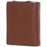 Коричневый женский кошелек из фактурной кожи с RFID защитой Ashwood 94459 фото №6 Коричневый женский кошелек из фактурной кожи с RFID защитой Ashwood 94459 modnotak фото - 6