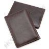 Шкіряна обкладинка для автодокументів темно-коричневого кольору ST Leather (17796) - 5