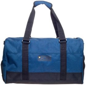 Качественная дорожная сумка из прочного текстиля JCB 34 синего цвета 95459