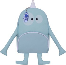 Детский текстильный рюкзачок бирюзового цвета Monster - Bagland (55559)