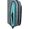 Серый текстильный рюкзак под ноутбук с USB-разъемом - Bagland 55659 - 5