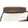 Шкіряна чоловіча сумка на пояс коричневого кольору VATTO (11801) - 8